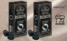 Load image into Gallery viewer, Ristretto Espresso Coffee Capsules | Kanubo Coffee