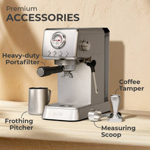 Load image into Gallery viewer, Espresso Coffee Machine w/ Milk Frother, KF1000X
