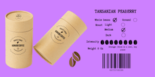 Load image into Gallery viewer, tanzanian peaberry coffee beans - 1