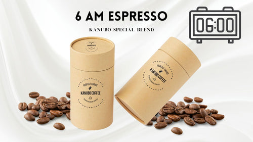 6 AM Espresso specialty coffee blend | Kanubo Coffee 