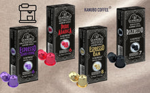 Load image into Gallery viewer, Kanubo Espresso Variety Pack - 100 aluminum capsules | Kanubo Coffee 
