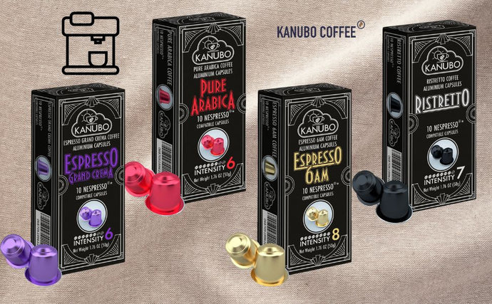 Kanubo Espresso Variety Pack - 100 aluminum capsules | Kanubo Coffee 