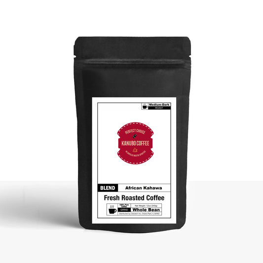 African Kahawa Blend Coffee - Medium-Dark Roast