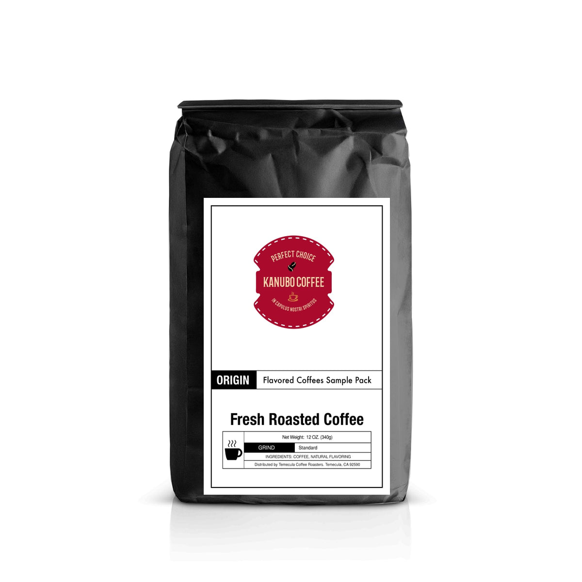 Flavored Coffee Sample Pack - 6 x 2 oz