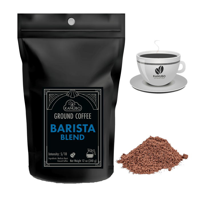 barista blend  ground coffee 12 oz - 0