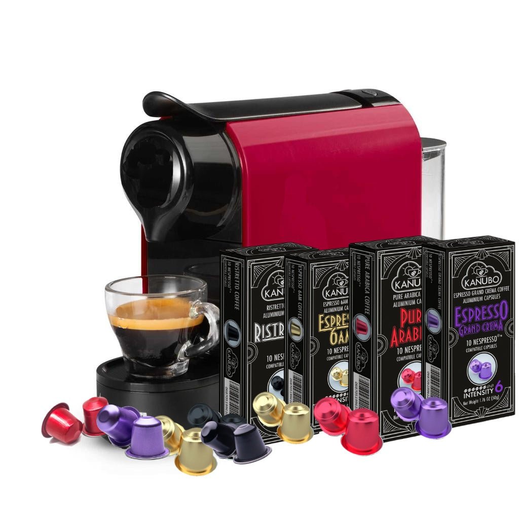 kanubo espresso variety pack 100 aluminum capsules - 2